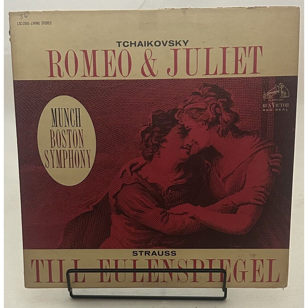 CHARLES MUNCH: tchaikovsky: romeo & juliet, strauss: till eulenspiegel RCA 12"